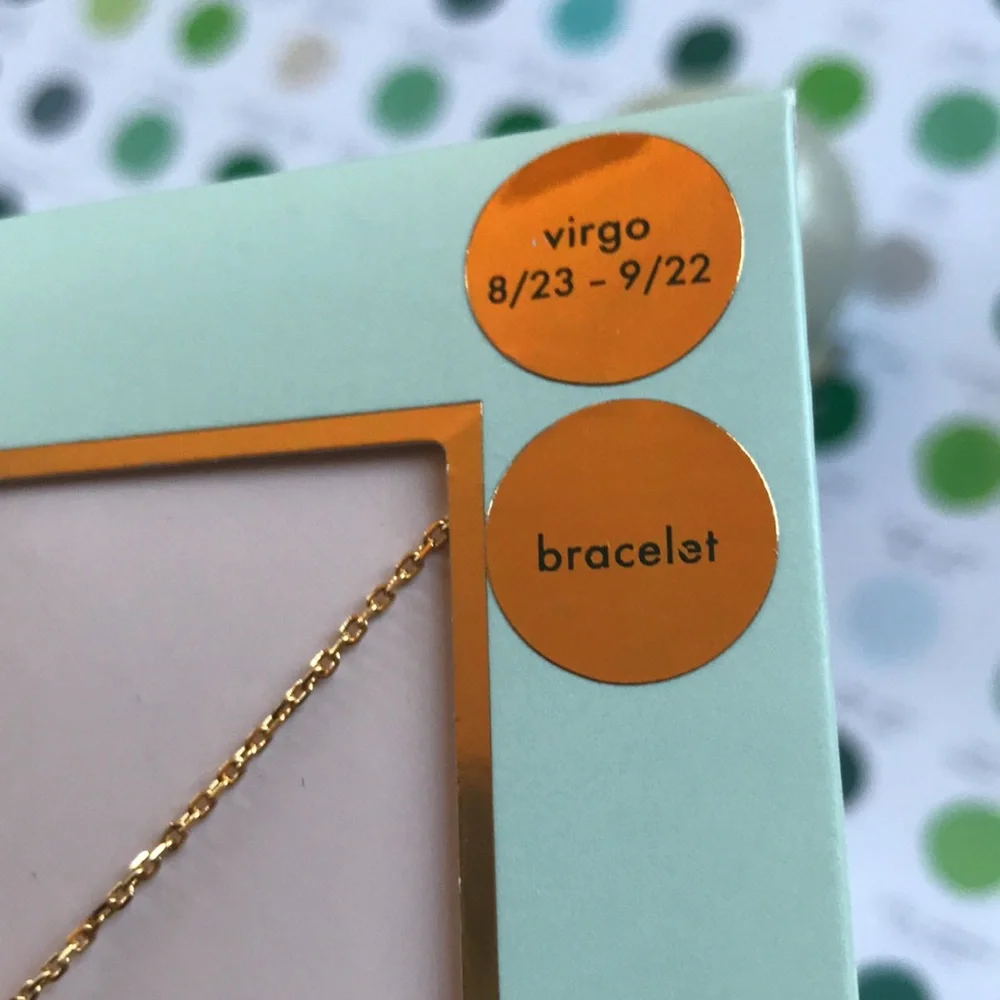 ♍️ Virgos! Kate Spade Bracelet In the Stars Virgo Maiden NWT charming preppy